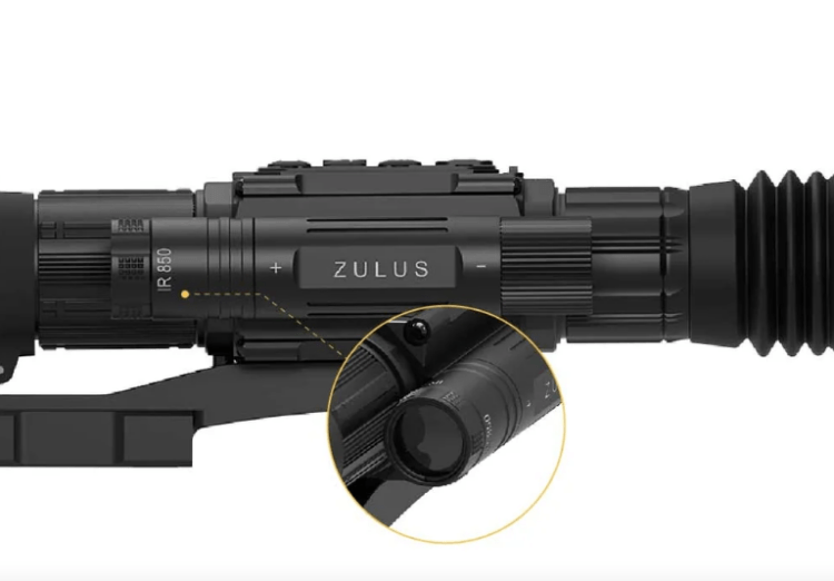 DNT ZULUS HD 5-20X LRF Digital Night Vision Rifle Scope