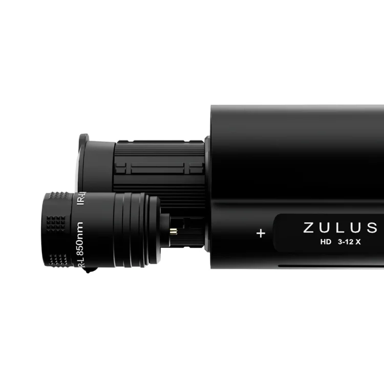 DNT ZULUS HD 3-12X LRF Digital Night Vision Rifle Scope