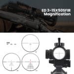 DISCOVERYOPT EDGENII 3-15X50SFIR FFP-Z Rifle Scope