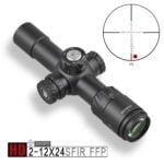 DISCOVERYOPT HD 2-12X24SFIR FFP Rifle Scope