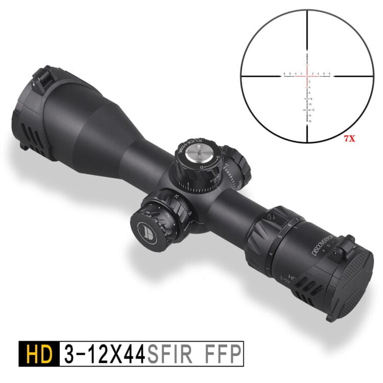 DISCOVERYOPT HD 3-12X44SPR Rifle Scope