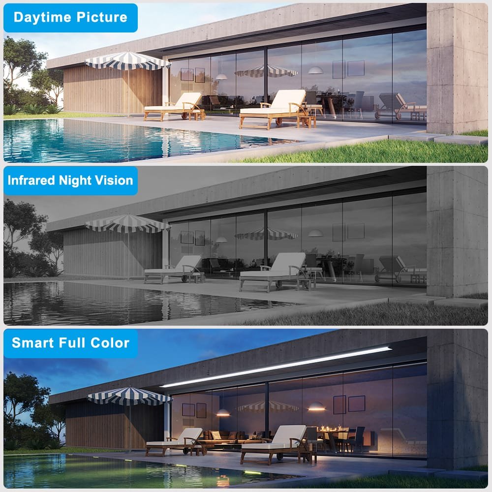 BS9 Wifi Outdoor Solar Security Camera