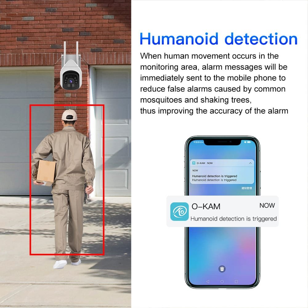 BS9 Wifi Outdoor Solar Security Camera