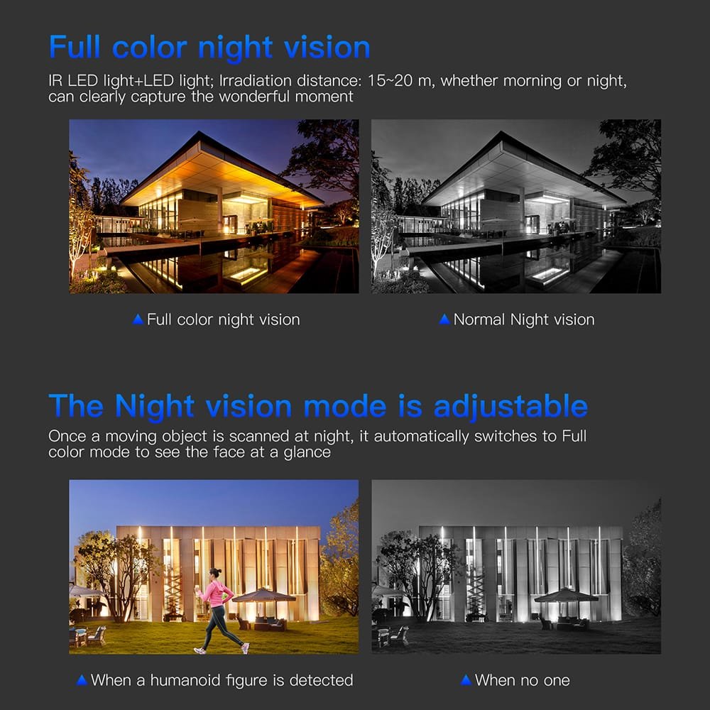 BS9 Wifi Outdoor Solar Security Camera