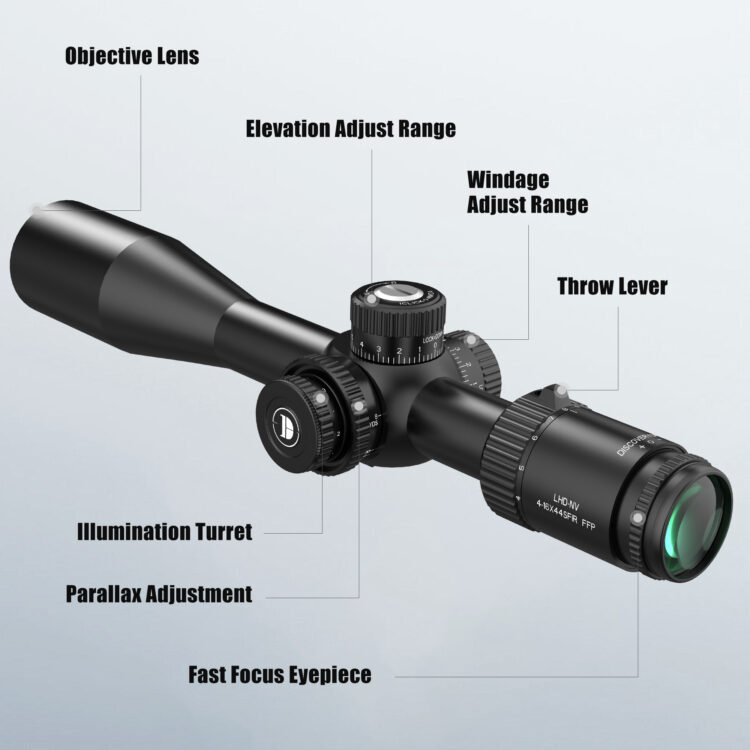 DISCOVERYOPT LHD-NV 4-16X44SFIR-SFP Rifle Scope
