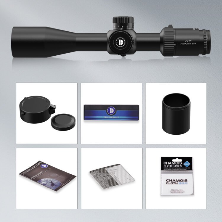 DISCOVERYOPT LHD-NV 3-12X42SFIR-SFP Rifle Scope
