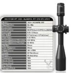 DISCOVERYOPT XED 6-36X56SFIR FFP-MOA-ZERO STOP Scope