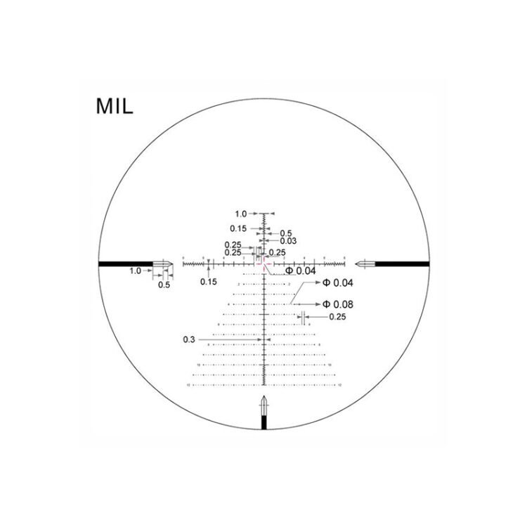 Arken SH-4 4-16X50 GEN2 FFP Illuminated Reticle