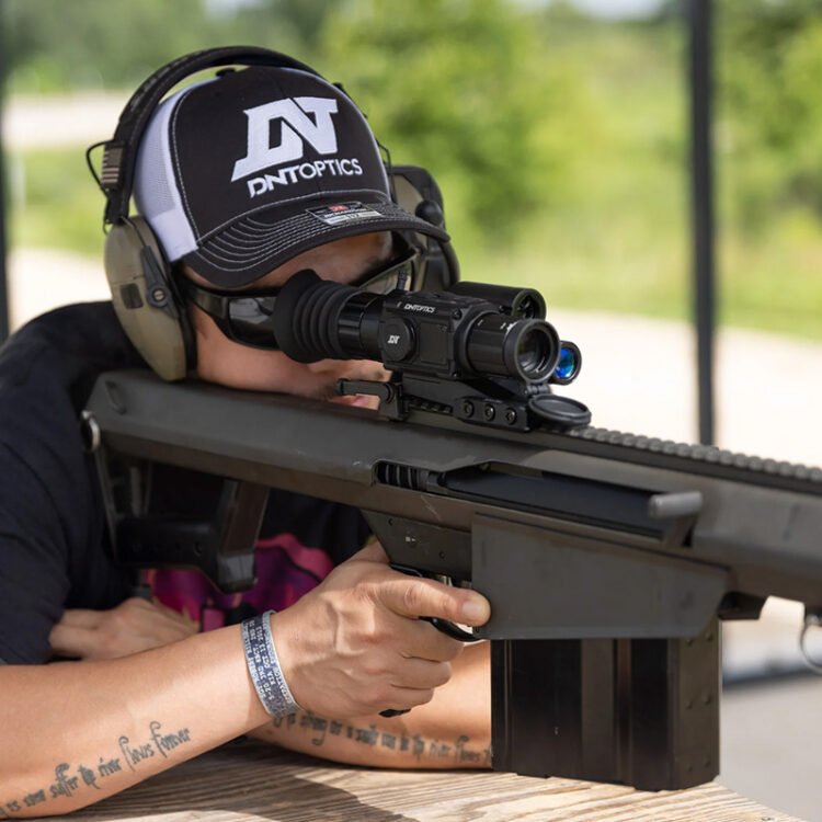 DNT ZULUS HD V2 3-12X LRF Digital Night Vision Rifle Scope