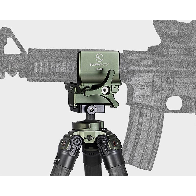 SUNWAYFOTO SM series saddle mount rifle adapter