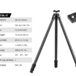 SUNWAYFOTO T2830CSL-D Carbon Fiber Tripod