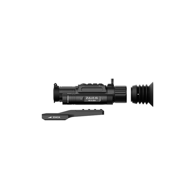 DNT ZULUS HD V2 5-20X LRF Digital Night Vision Rifle Scope