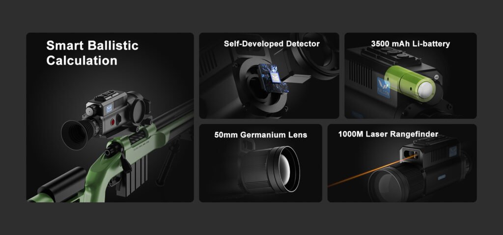 Falcon Medusa M1-650L Thermal Scope