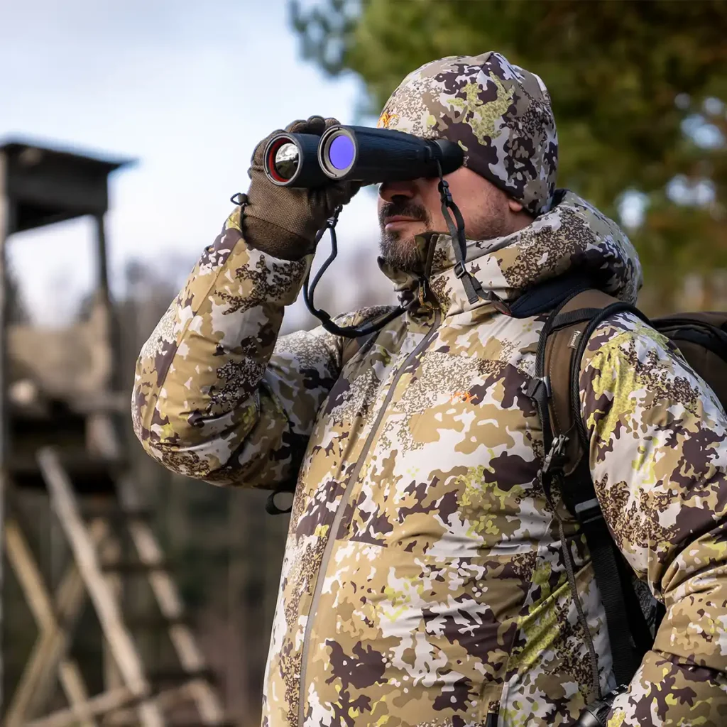 NocPix Quest S50R 1280x1024 HD ≤15mK Thermal Binoculars with Laser Rangefinder for Professional Hunting & Observation